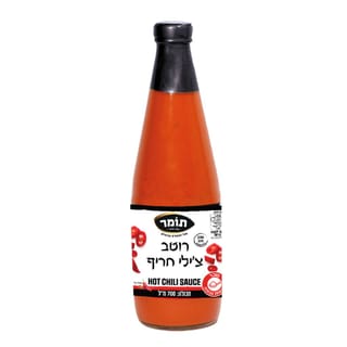 רוטב צ'ילי חריף 700 ג' תומר