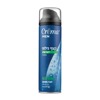 קרמה קצף גילוח ירוק
