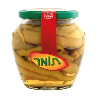פלפלים ירוקים כבוש 450 ג