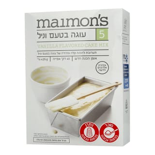 תערובת עוגת וניל 425 גרם