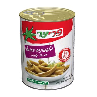 פריניר מלפפון בחומץ 13-17 560 גר