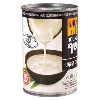 מאסטר שף אסייאתי קרם קוקוס פחית 400 מל