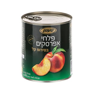 פלחי אפרסקים בסירופ
