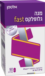 מגה גלופלקס FAST 90 טבליות