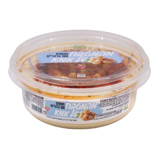 חומוס פלוס אורגינל עם גרגיר