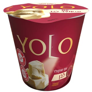 YOLO מעדן שוקולד לבן מעולה