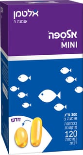אלספה מיני 120 כמוסות