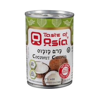 קרם קוקוס ללא תוספת חומר משמר 400 מ"ל - כשר (24 יח')