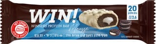 חטיף חלבון בטעם מוס עוגיות חלב