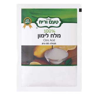 מלח לימון שקית 80 גר