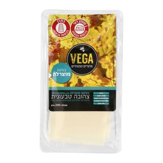 צהובה טבעונית בטעם מ