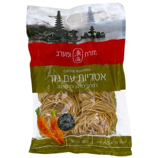 אטריות עם גזר 454ג'