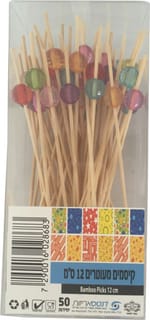 קיסמי מעוטרים 50 יח