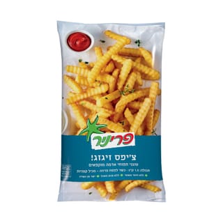 צ'יפס זיגזג קפוא 1.5