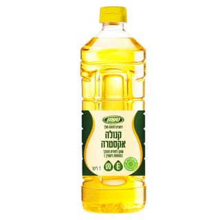 שמן קנולה אקסטרה מועשר בויטמין E טעמן 1 ליטר