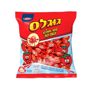 טופי ממולא בטעם תות