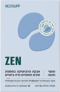 אקוסאפ ZEN אבקת פרוביוטיקה 28 סשט