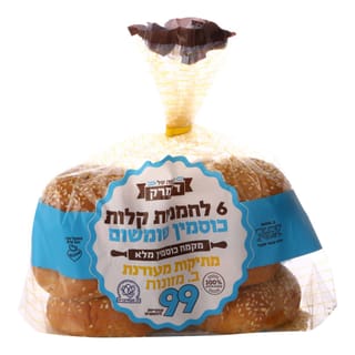 לחמניות קלות כוסמין שומשום 6יח' ד"ר מרק
