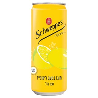 שוופס מוגז למונייד פחית סליק 330 מ"ל
