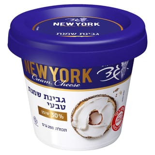 גבינת שמנת בטעם טבעי 30% שומן