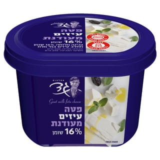 פטה עיזים מעודנת 16%