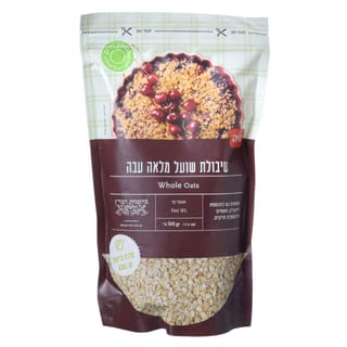 שיבולת שועל מלאה עבה 500 גר'