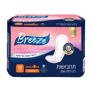 בריז - תחבושות לבריחת שתן נורמל 12 יח'