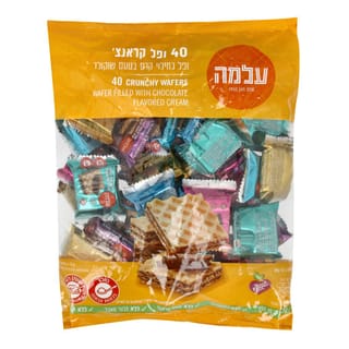 וופל קראנצ' במילוי קרם בטעם שוקולד 40 יחידות