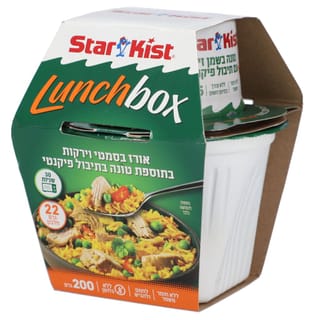 סטארקיסט לאנצ'בוקס עם אורז פיקנטי