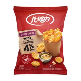 תפוגן צ'יפס סלייס לתנור 4% שומן 1.5 ק"ג