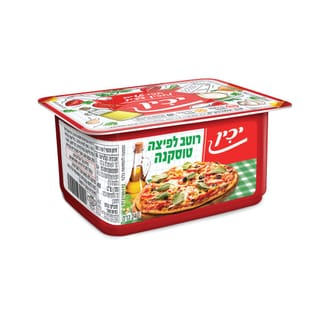 רוטב לפיצה טוסקנה 240 גר יכין