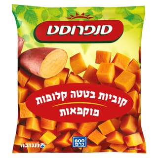 קוביות בטטה קלופות מוקפאות