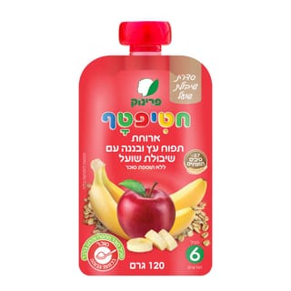 פאוץ' פרינוק תפוח בננה וש.שועל 120 גרם