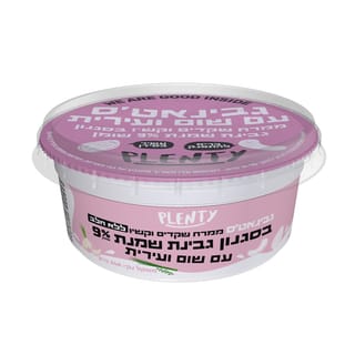 גבינאטס שום שמיר ממרח שקדים פלנטי 240 גר