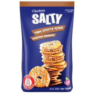 צ'וקטה בייגלה שטוח שומשום 200 גרם
