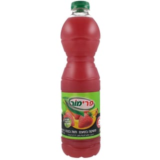משקה קל תות-בננה