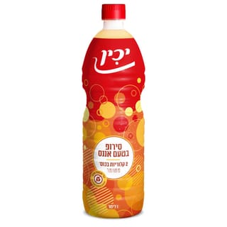 סירופ בטעם אננס יכין 1 ליטר