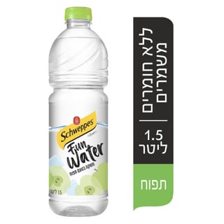 שוופס מים בטעם תפוח 1.5ל