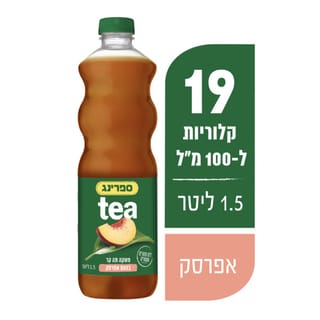 ספרינג תה אפרסק 1.5 ל'