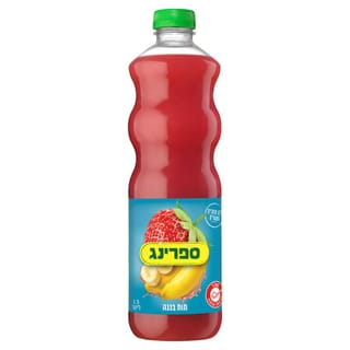 ספרינג תות-בננה 1.5 ליטר