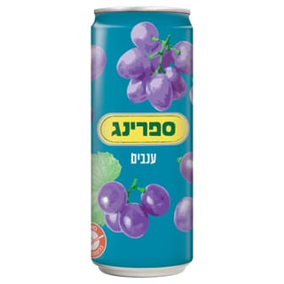 ספרינג ענבים 330 מ"ל