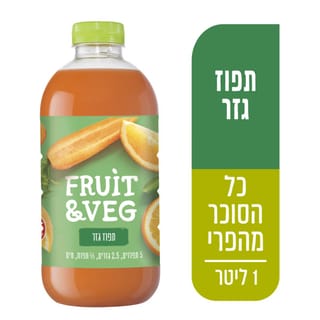 פרוט & ווג' תפוז גזר - 1 ליטר