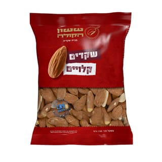 שקדים קלויים 150 גר'