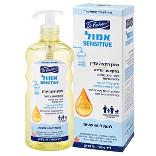 אמול סנסיטיב שמן רחצה עדין 500 מ"ל