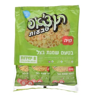 מארז תן צ'אפ טבעות בטעם שמנת בצל 15 גרם -חדש