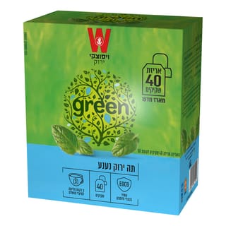 תה ירוק נענע 40 שקיקים