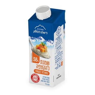 שמנת להקצפה 38% נטול