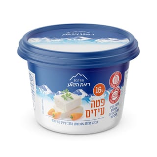 פטה עיזים 16% מחלבות רמה"ג