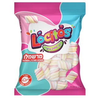 לוקיטוס מרשמלו מסולסל 150 גרם