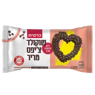 שוקולד צ'יפס מריר לת
